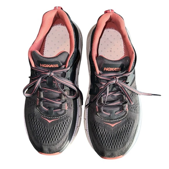 Hoka One One‎ Gaviota 2 Women's Size 9 Running Shoes Gray Walking Cross trainers - Picture 8 of 10